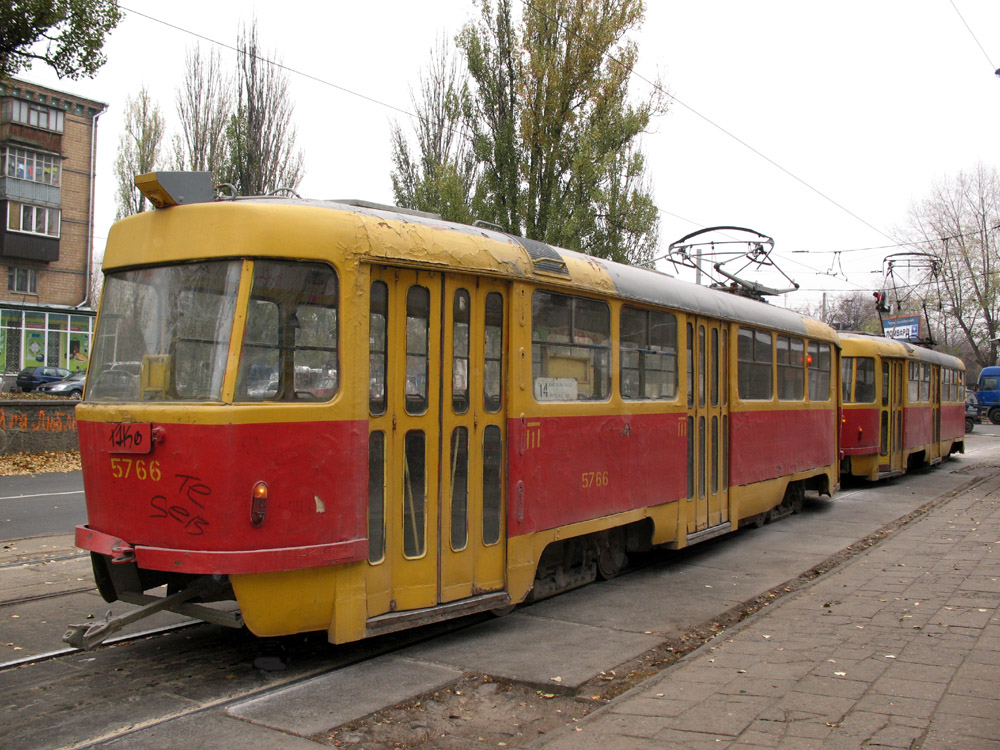 Киев, Tatra T3SU № 5766