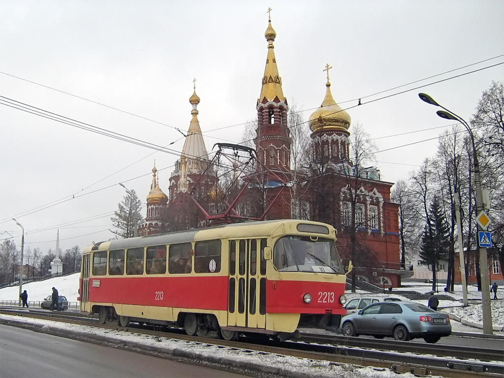 Ижевск, Tatra T3SU (двухдверная) № 2213