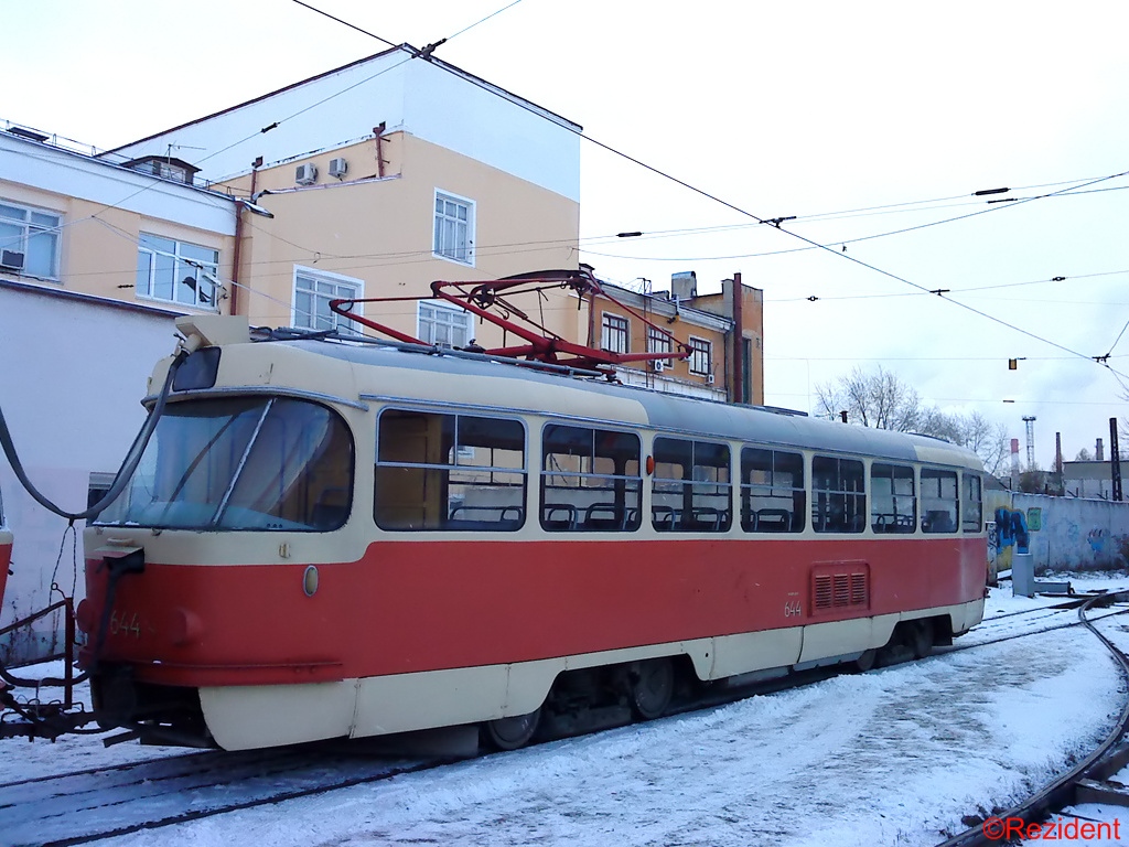 Екатеринбург, Tatra T3SU (двухдверная) № 644