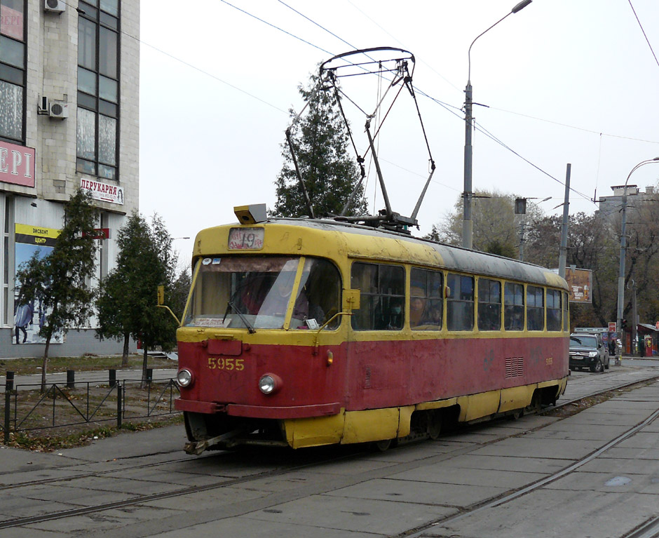Киев, Tatra T3SU № 5955