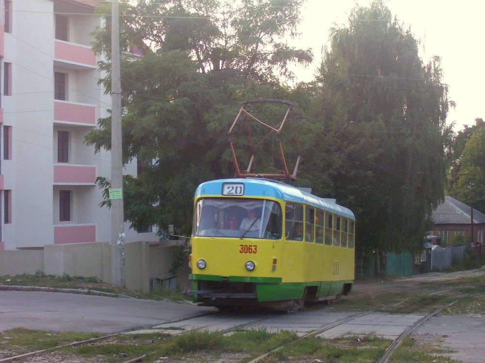 Harkov, Tatra T3SU Nr. 3063