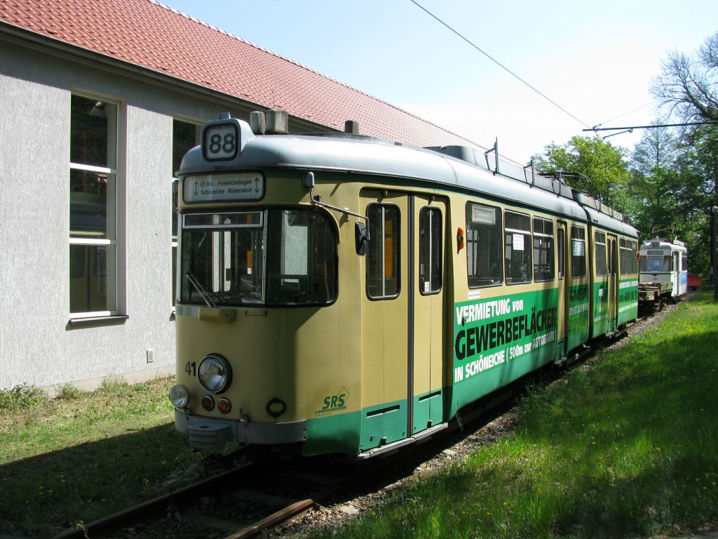 Шёнайхе – Рюдерсдорф, Duewag GT6ZR № 41