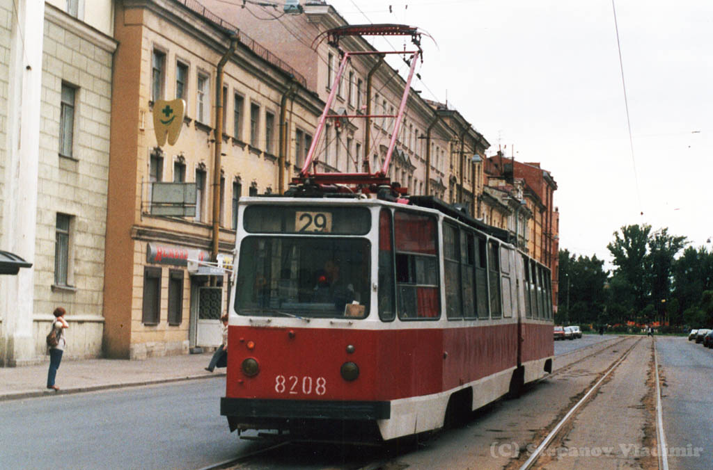 Санкт-Петербург, ЛВС-86К № 8208 Санкт-Петербург, ЛВС-86К № 8208