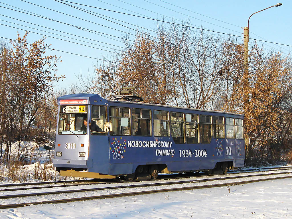 Новосибирск, 71-605 (КТМ-5М3) № 3019