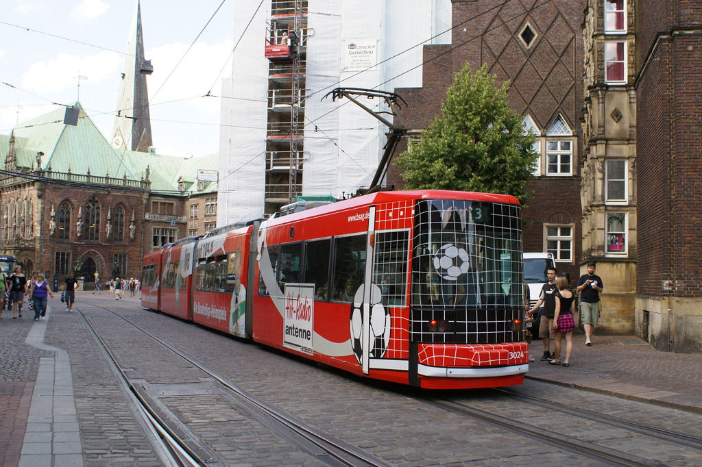 Бремен, AEG GT8N № 3024