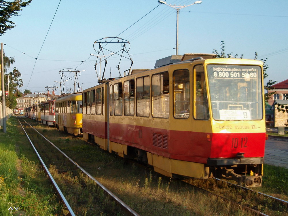 Львов, Tatra KT4SU № 1012