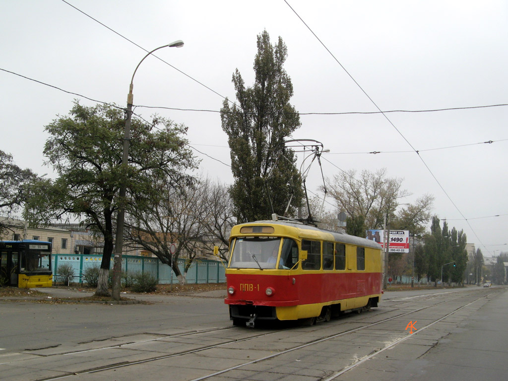 Киев, Tatra T3SU (двухдверная) № ППВ-1