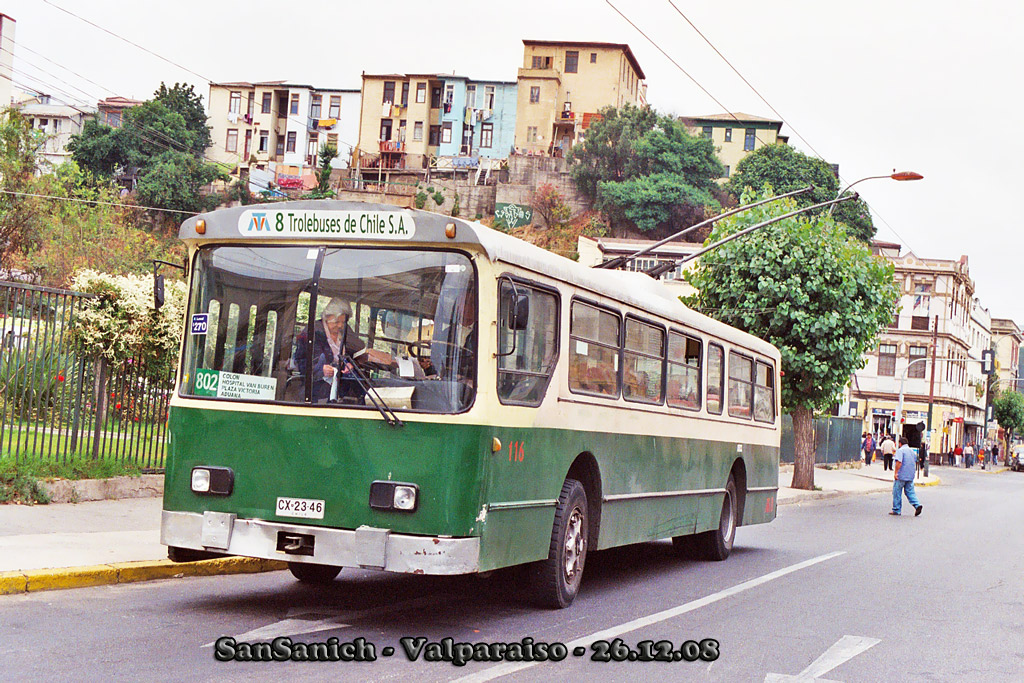 Вальпараисо, Pullman-Standard 45CX № 116