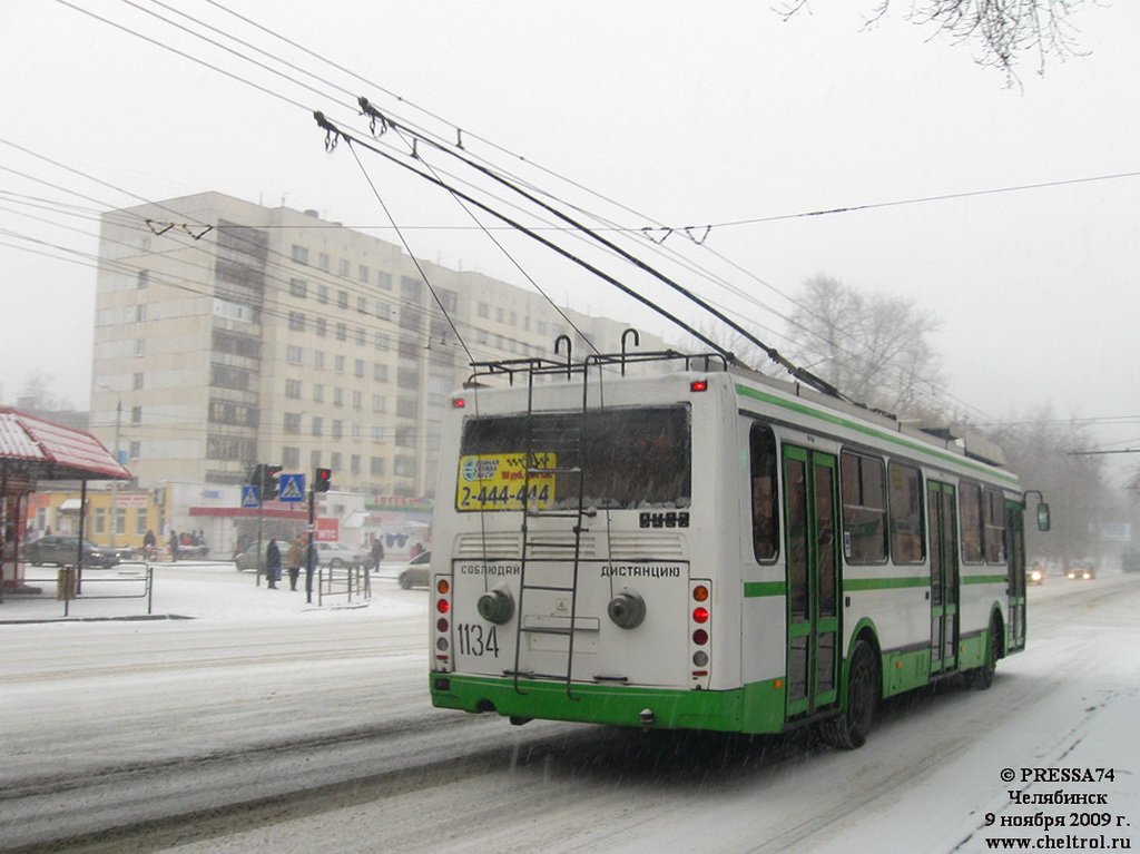 Chelyabinsk, LiAZ-5280 (VZTM) № 1134