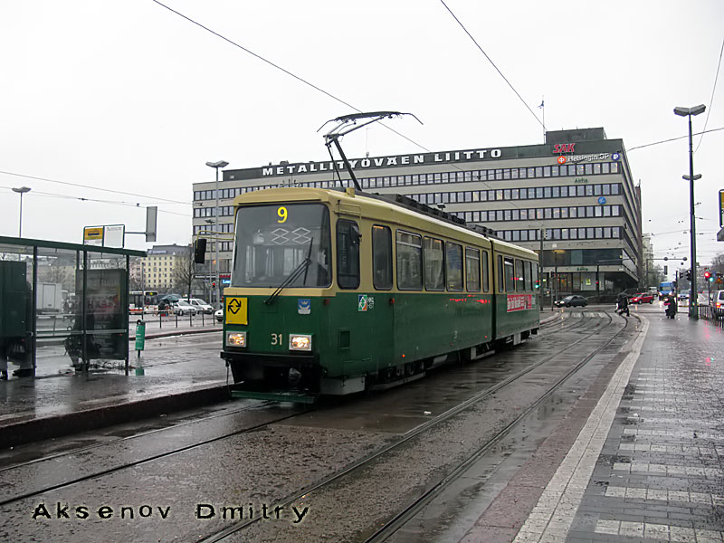 ჰელსინკი — ესპუო, Valmet Nr I+ № 31