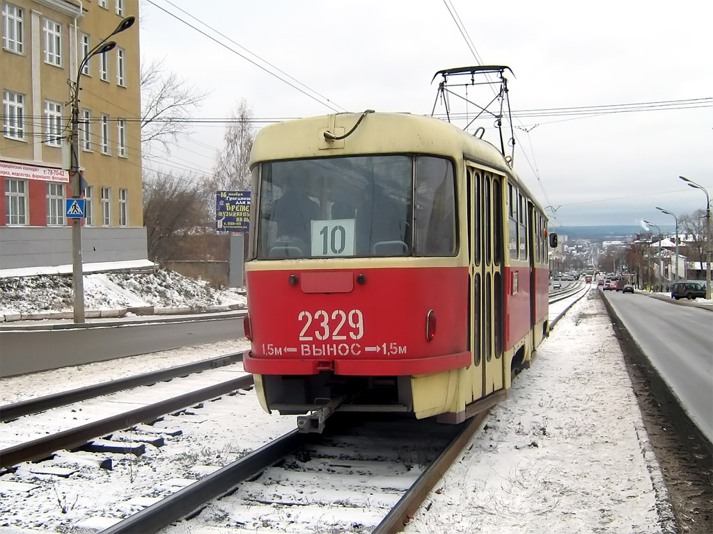 Ижевск, Tatra T3SU № 2329