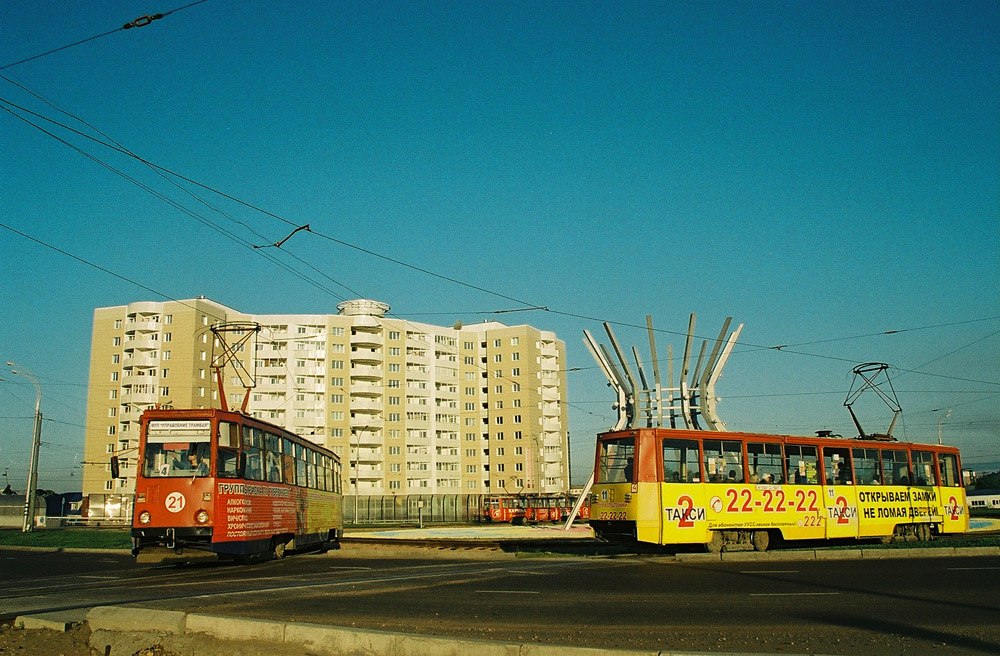 Улан-Удэ, 71-605 (КТМ-5М3) № 21; Улан-Удэ, 71-605 (КТМ-5М3) № 11