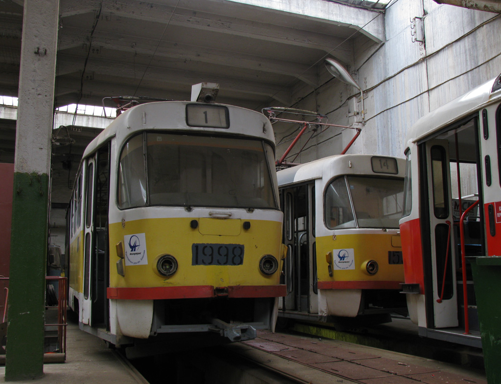 Москва, Tatra T3SU № 1998; Москва, Tatra T3SU № 1536