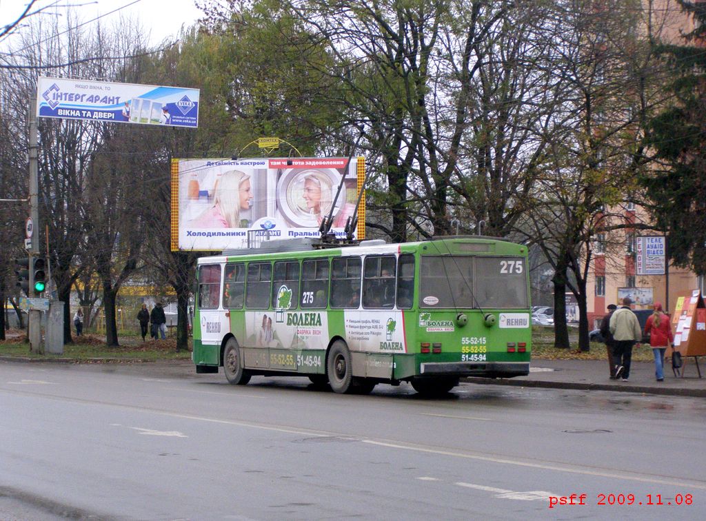 Черновцы, Škoda 14Tr02/6 № 275