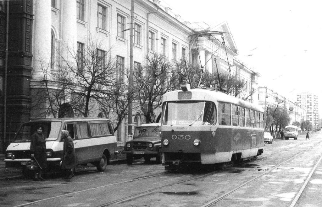 Орёл, Tatra T3SU № 030; Орёл — Исторические фотографии [1946-1991]