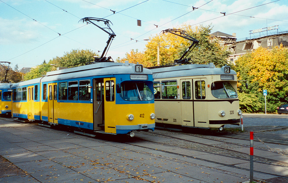 Гота, Duewag GT6 № 412