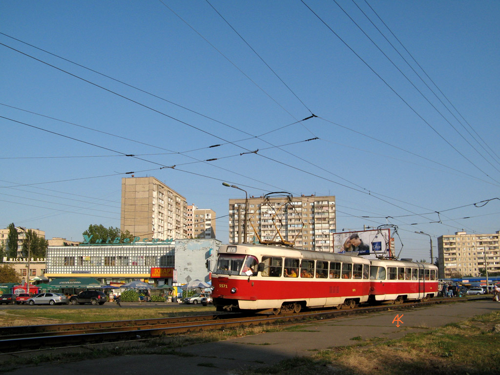 Киев, Tatra T3SU № 5571