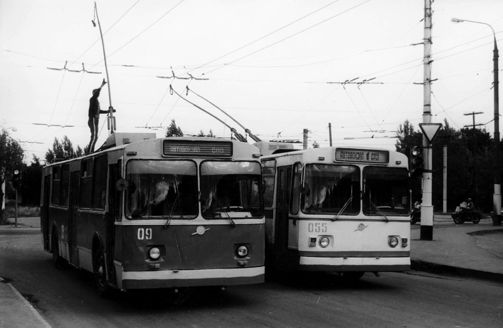 Орёл, ЗиУ-682В № 09; Орёл, ЗиУ-682В № 055; Орёл — Исторические фотографии [1946-1991]