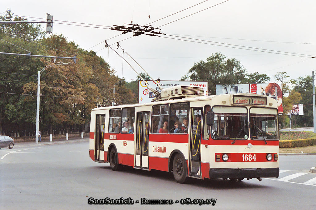 Кишинёв, ЗиУ-682В № 1684