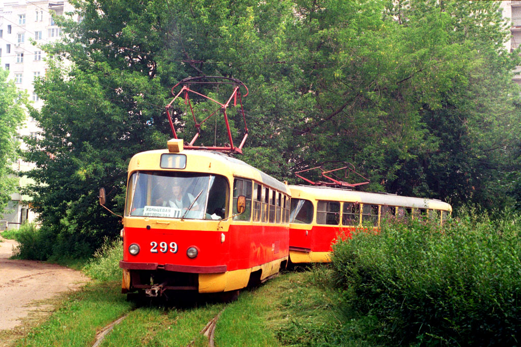 Тверь, Tatra T3SU № 299; Тверь — Тверской трамвай в начале 2000-х гг. (2002 — 2006 гг.)