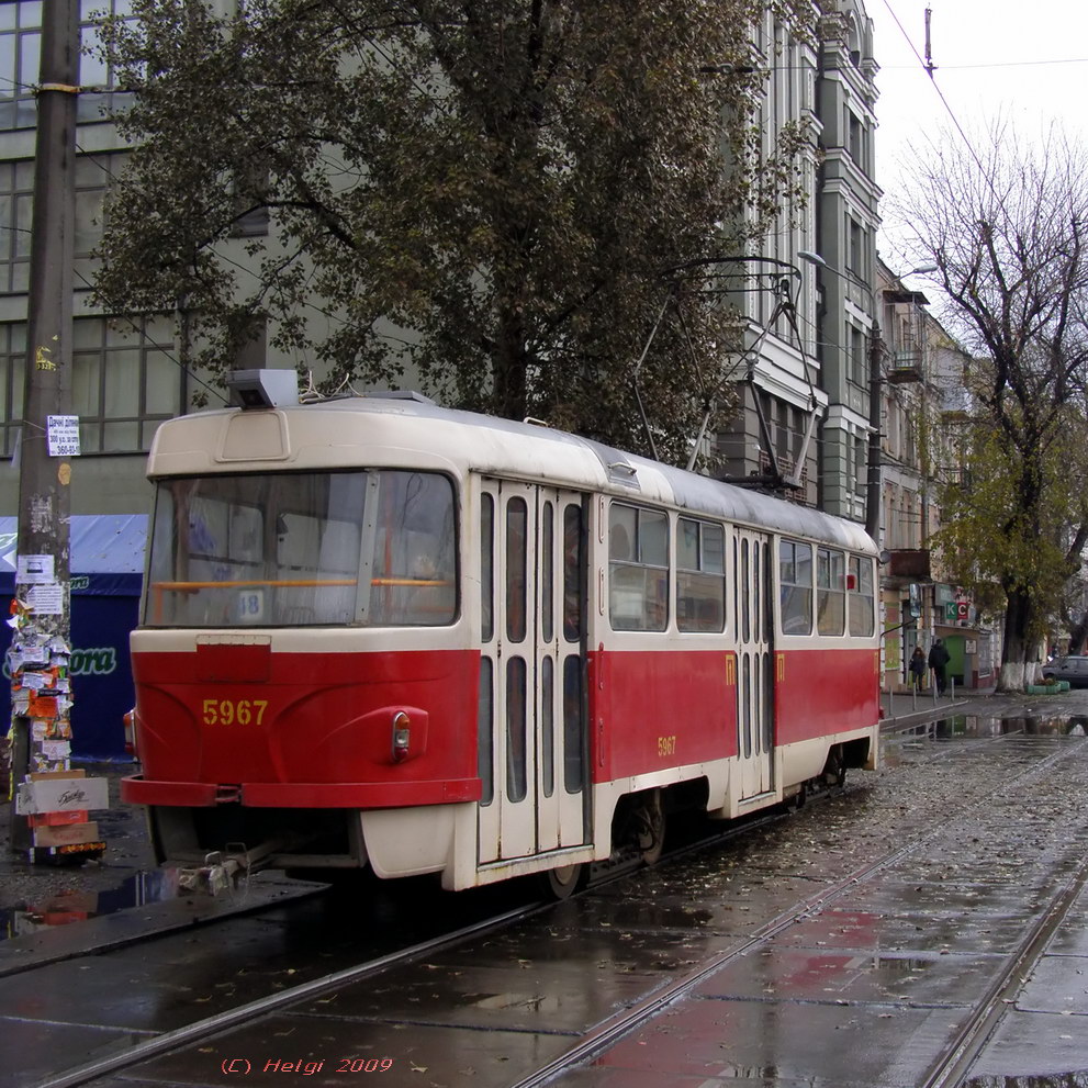 Киев, Tatra T3SU № 5967