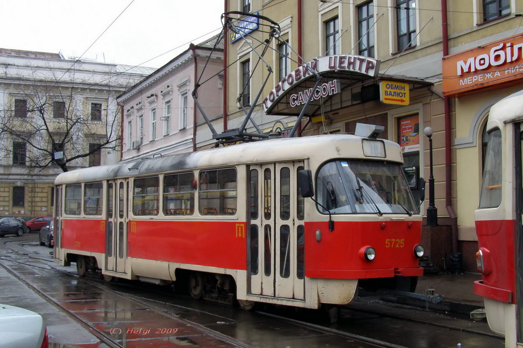 Киев, Tatra T3SU № 5725