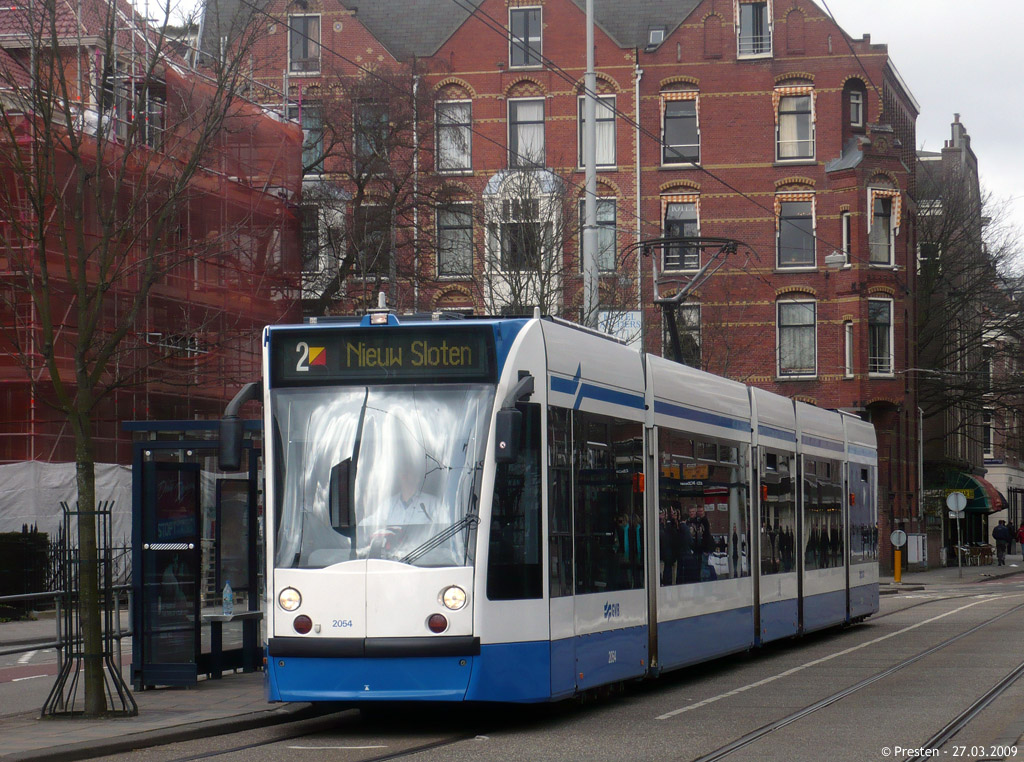 Amsterdam, Siemens Combino nr. 2054