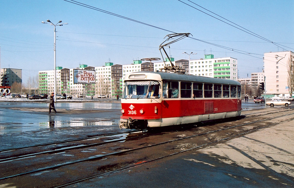 Уфа, Tatra T3D № 3136