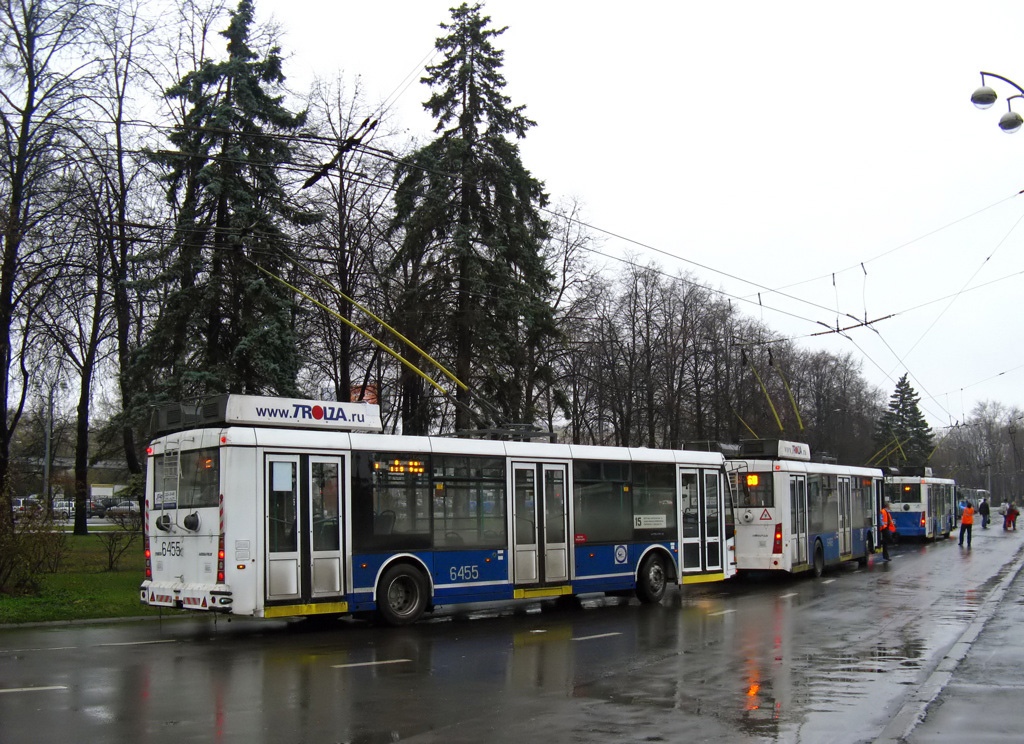 Москва, Тролза-5265.00 «Мегаполис» № 6455; Москва — Конечные станции и кольца Москва, Тролза-5265.00 «Мегаполис» № 6455; Москва — Конечные станции и кольца