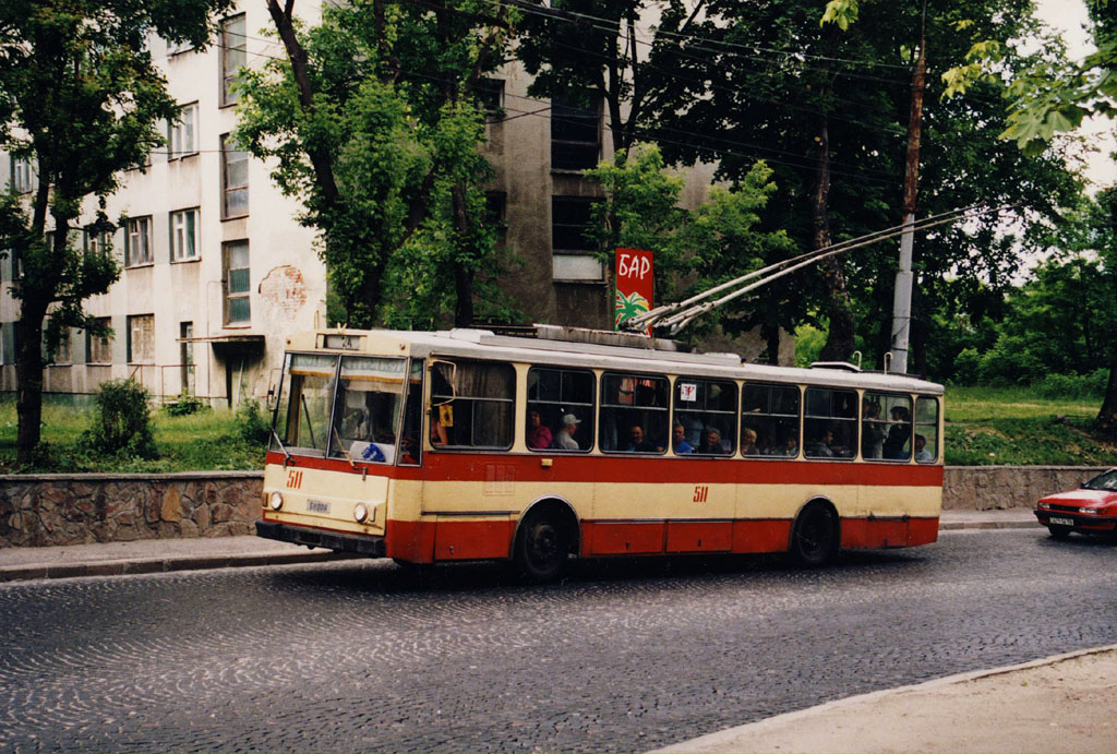 Львов, Škoda 14Tr02/6 № 511