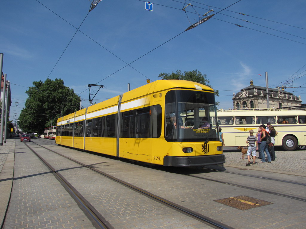 Дрезден, SachsenTram NGT 6 DD № 2516