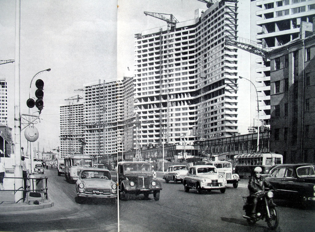 Москва — Исторические фотографии — Трамвай и Троллейбус (1946-1991)