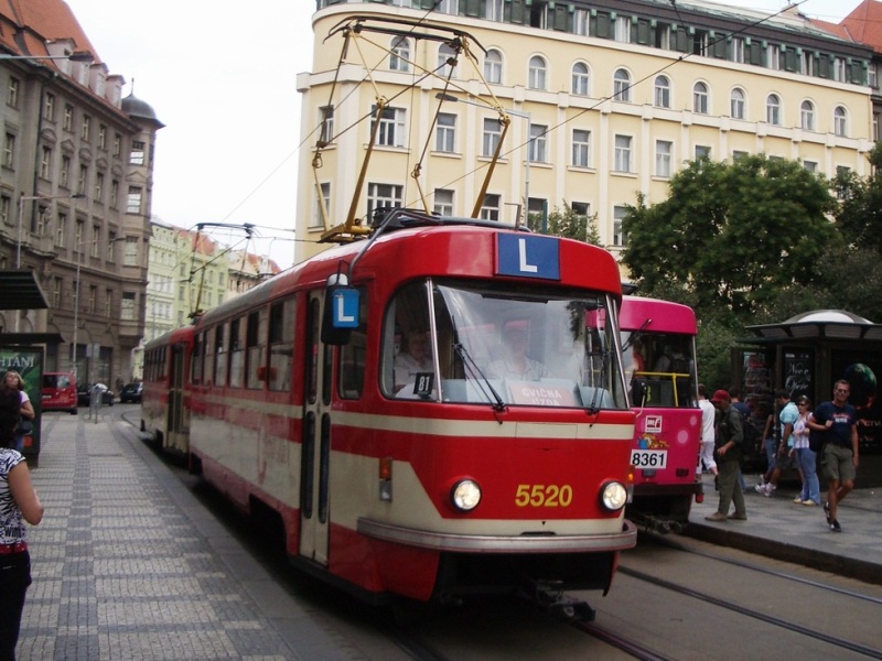 Прага, Tatra T3 № 5520