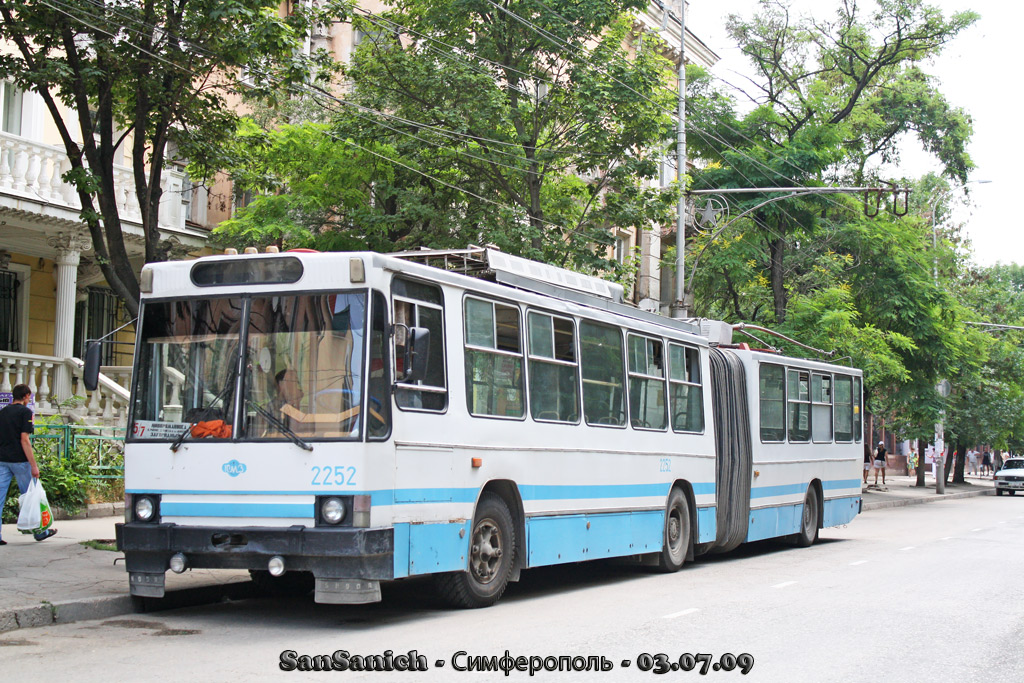 Крымский троллейбус, ЮМЗ Т1 № 2252