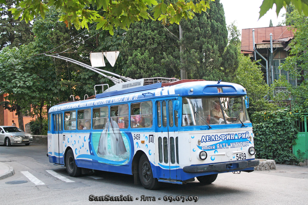 Крымский троллейбус, Škoda 9Tr18 № 5459