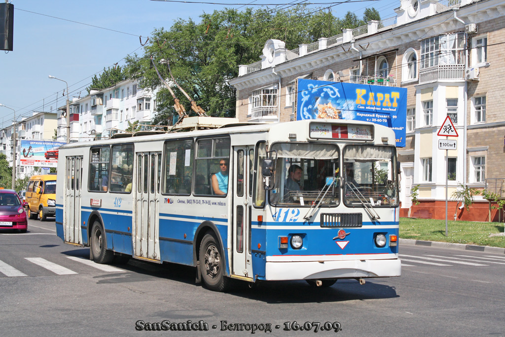 Белгород, ЗиУ-682Г-016 (012) № 412