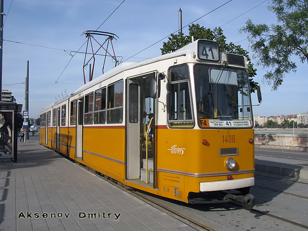 Будапешт, Ganz CSMG2 № 1408