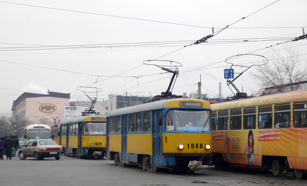 Алматы, Tatra T4D № 1046