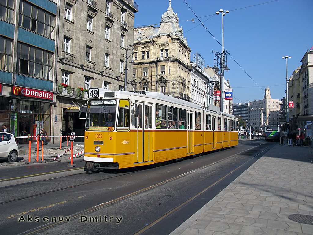 Будапешт, Ganz CSMG2 № 1366