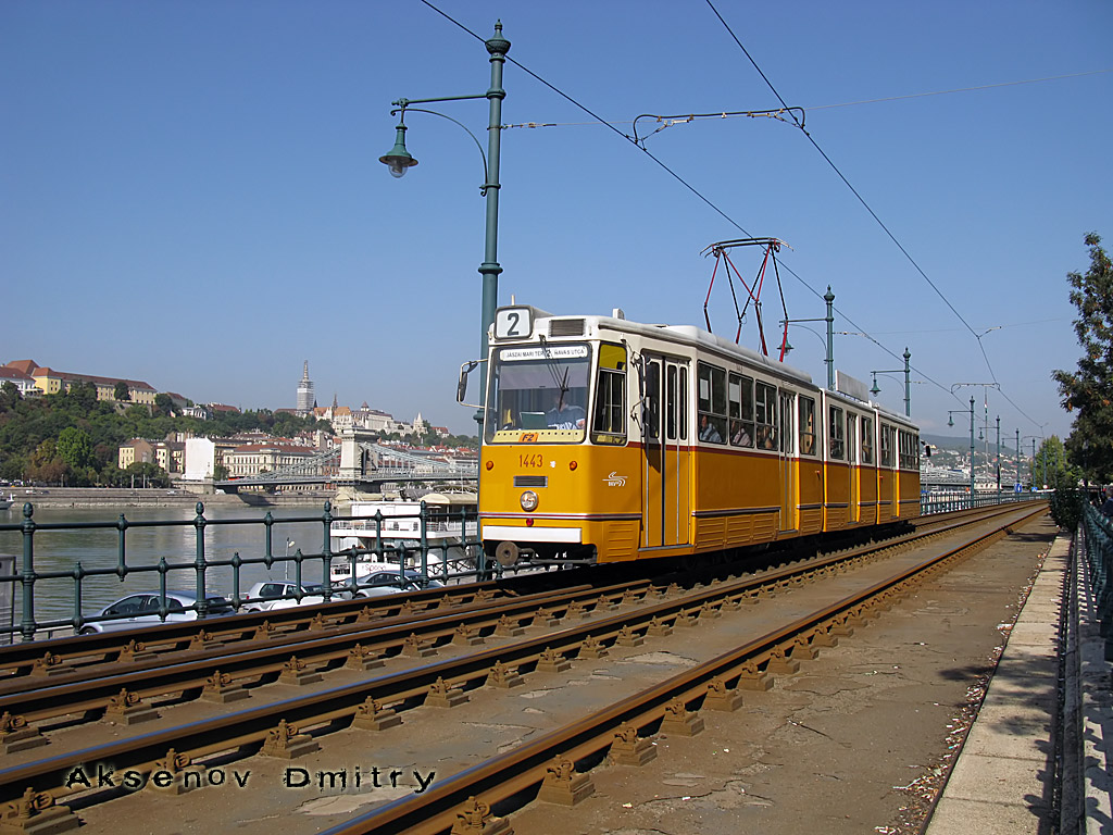 Будапешт, Ganz CSMG2 № 1443
