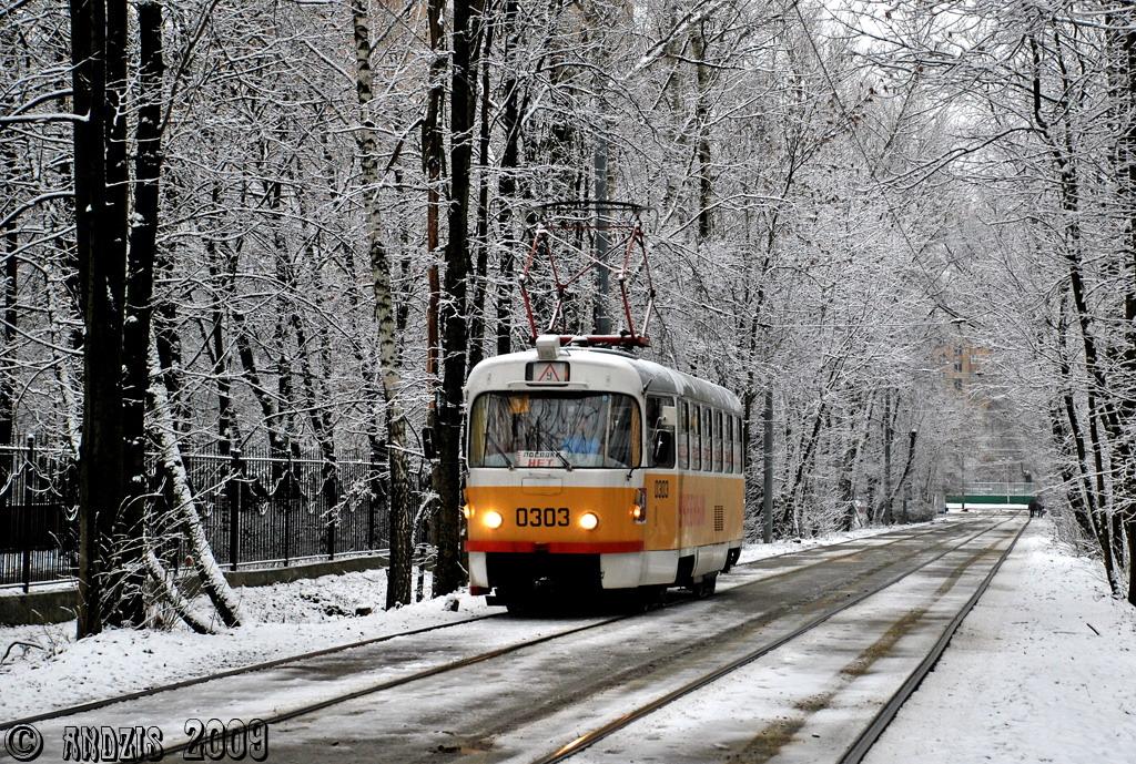 Moscow, Tatra T3SU № 0303