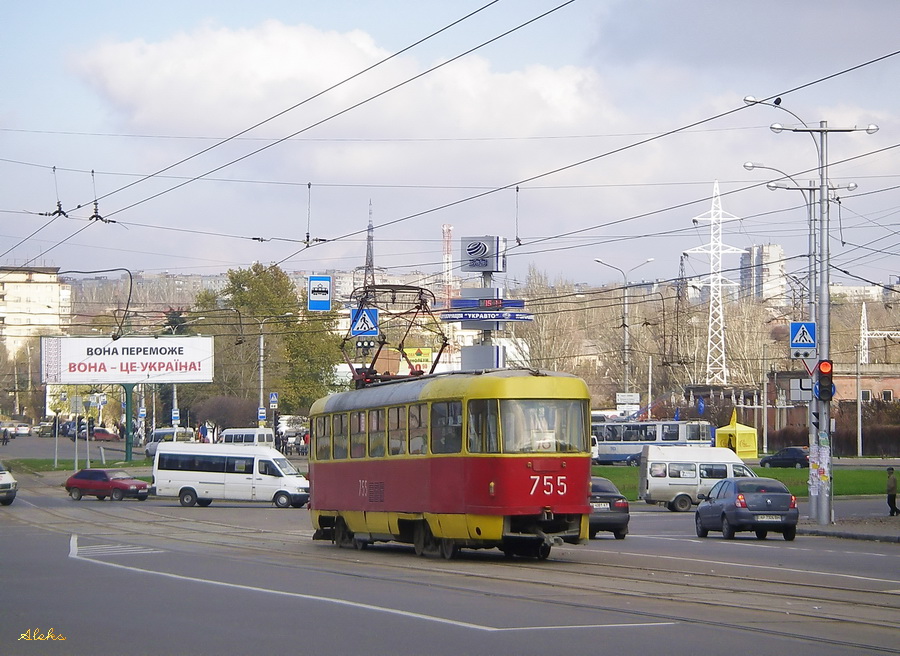 Запоріжжя, Tatra T3SU № 755
