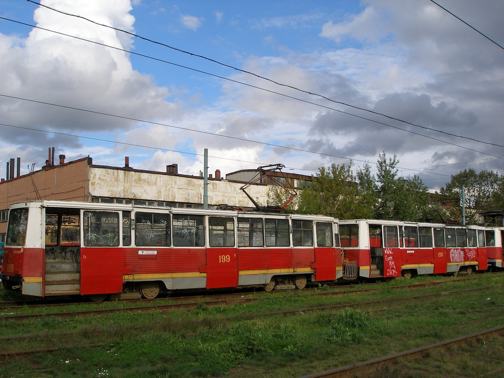 Ярославль, 71-605 (КТМ-5М3) № 198; Ярославль, 71-605 (КТМ-5М3) № 199