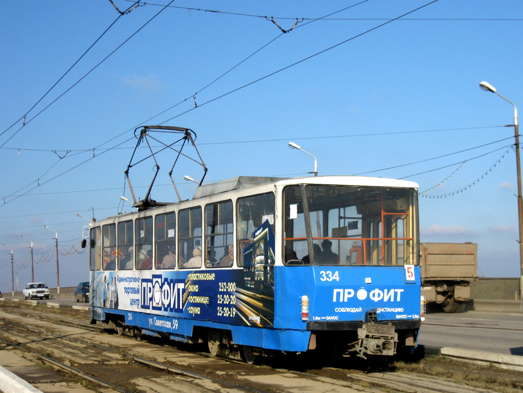 Тула, Tatra T6B5SU № 334