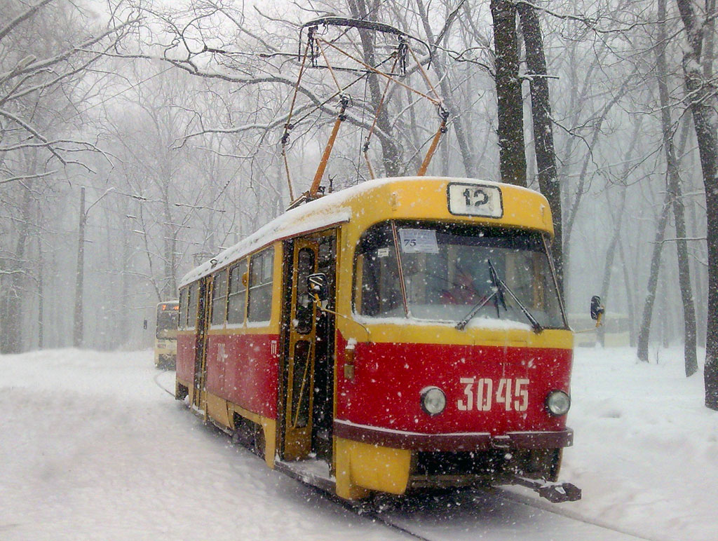 Харьков, Tatra T3SU № 3045