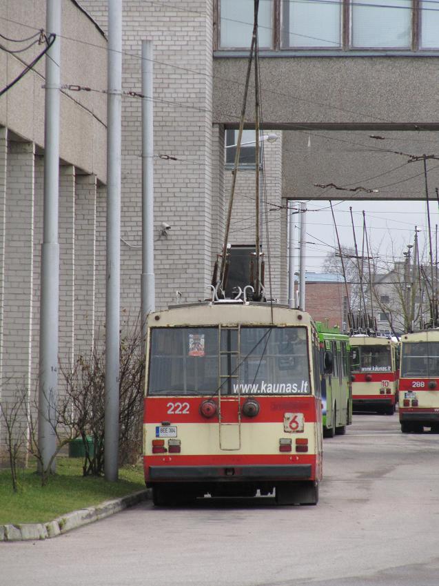 Каунас, Škoda 14Tr01 № 222