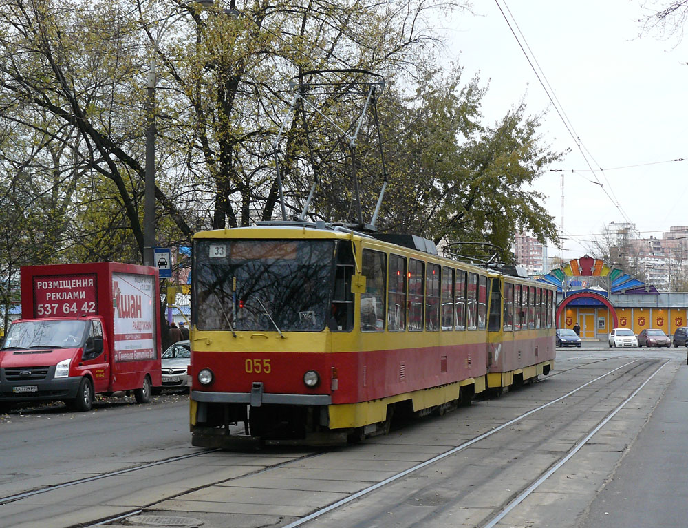 Киев, Tatra T6B5SU № 055