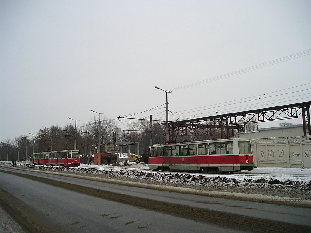 Ярославль, 71-605 (КТМ-5М3) № 21; Ярославль, 71-605 (КТМ-5М3) № 13