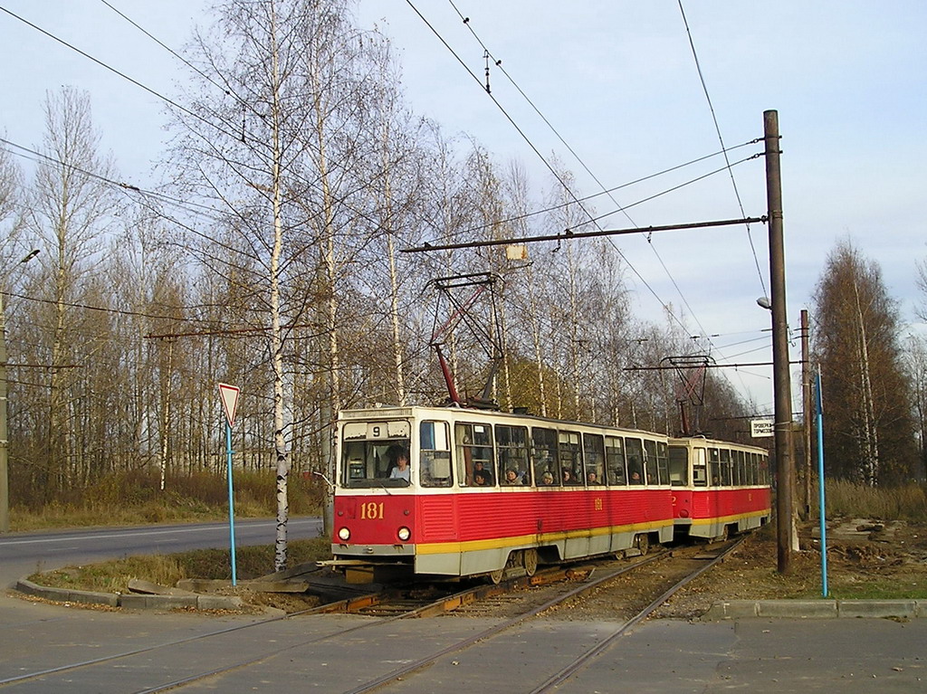 Ярославль, 71-605 (КТМ-5М3) № 181; Ярославль — Ремонты путей