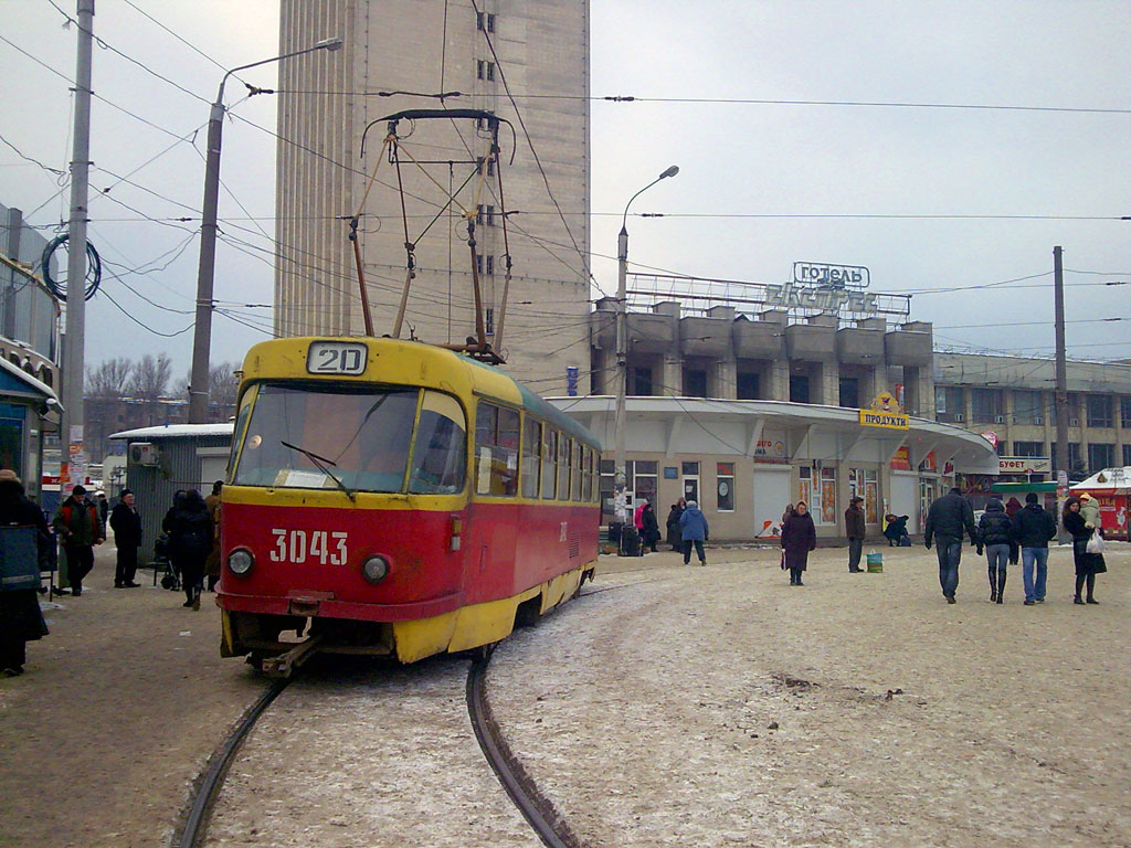 Харьков, Tatra T3SU № 3043